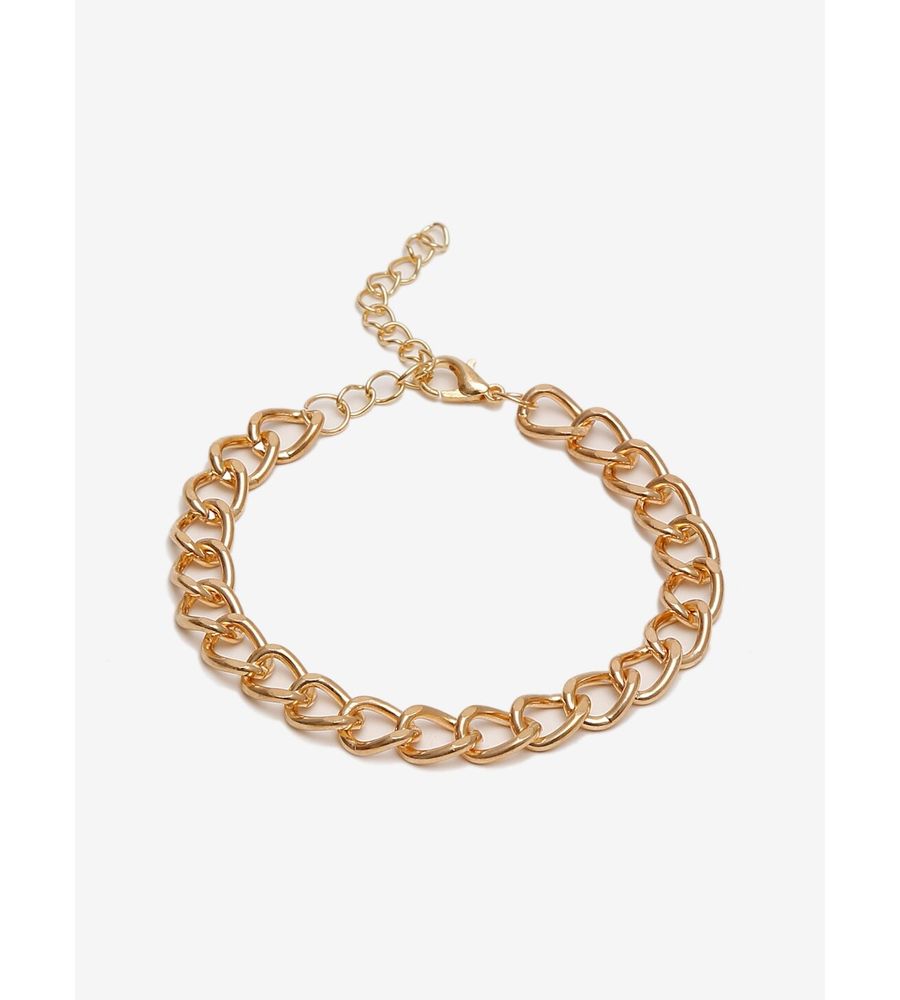 Women 4 Gold-Plated Link Bracelets